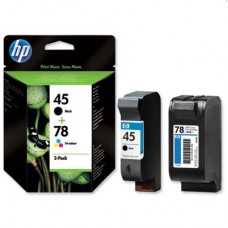  خرطوشة حبر انك أسود&الوان  اتش بى HP 45/78 اصلي - (خرطوشة انك 51645A,C6578DN)