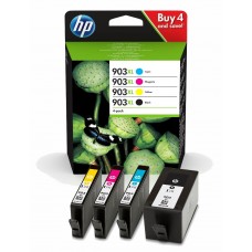  خرطوشة حبر انك أسود & الوان  اتش بى HP 903XL اصلي - (خرطوشة حبر  T6M15AE,T6M03AE,T6M07AE,T6M11AE)