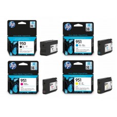  خرطوشة حبرانك  أسود &الوان اتش بى HP 950/951 اصلي - (خرطوشة انك CN049AE,CN050AE,CN051AE,CN052AE)